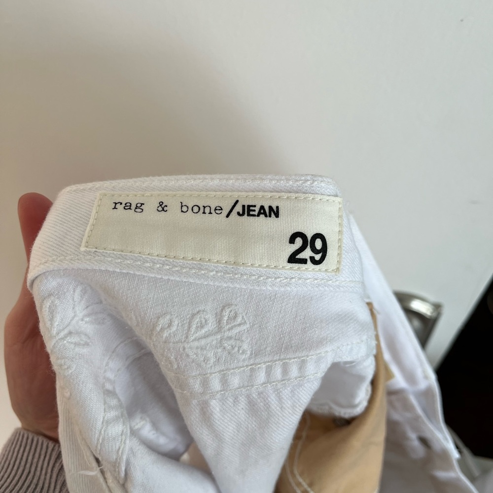 Rag & Bone White Embroidered Justine Shorts - various sizes - Picture 9 of 12